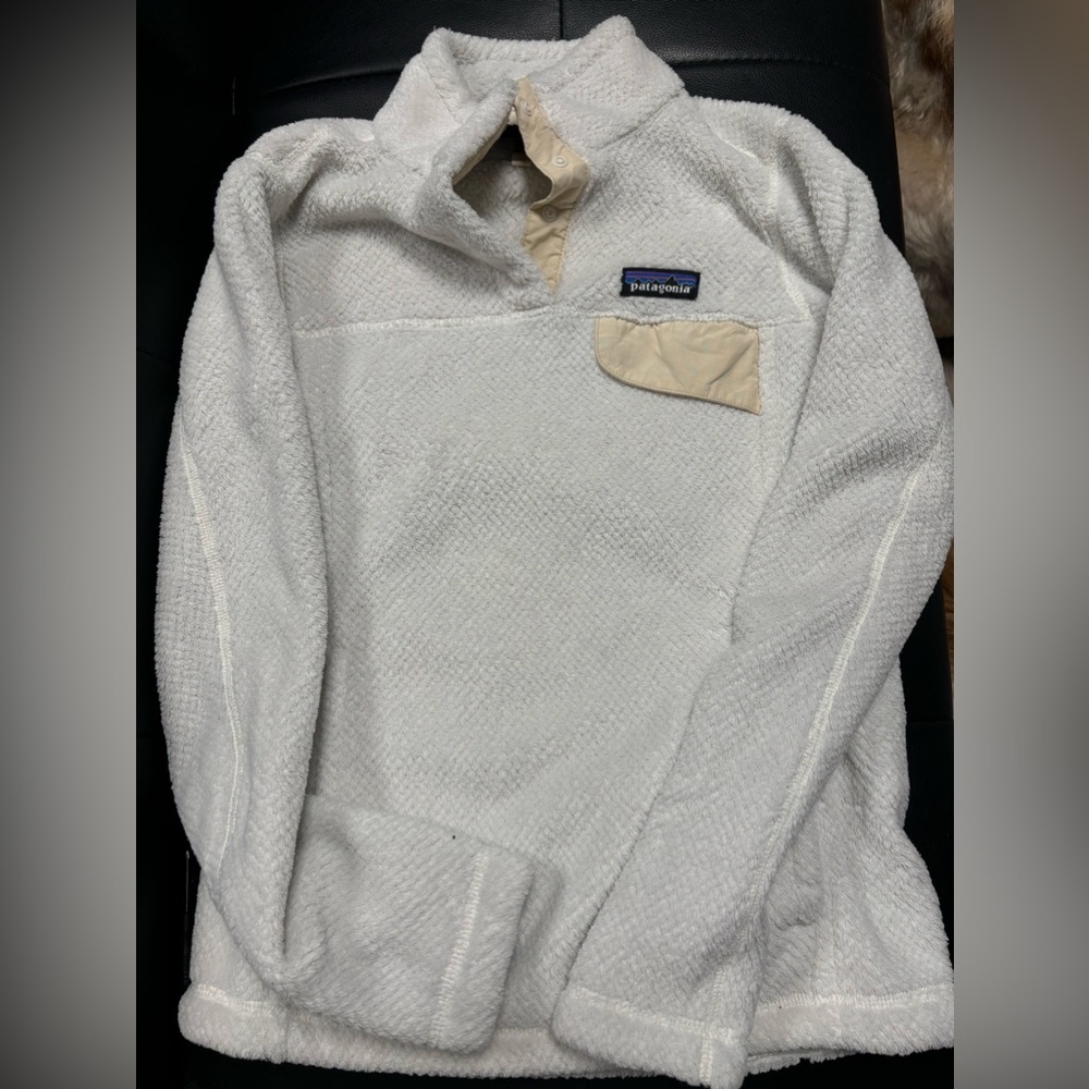 Women’s Patagonia quarter button fleece XS